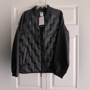 Nike Therma-Fit ADV Repel Full-Zip Black Golf Jacket